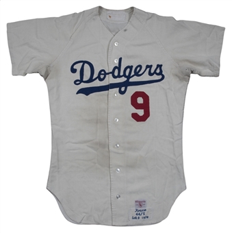 1970 Andy Kosco Game Used Los Angeles Dodgers Flannel Home Jersey